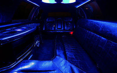 Lincoln Stretch Limo with HDTVs